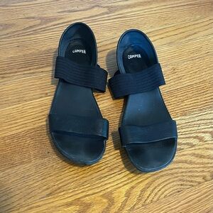 Camper Black Sandals Size 41